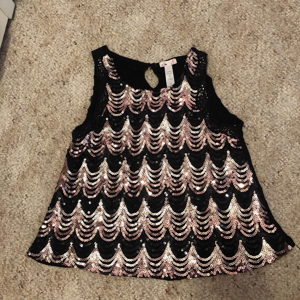 L8ter sequin tank top!